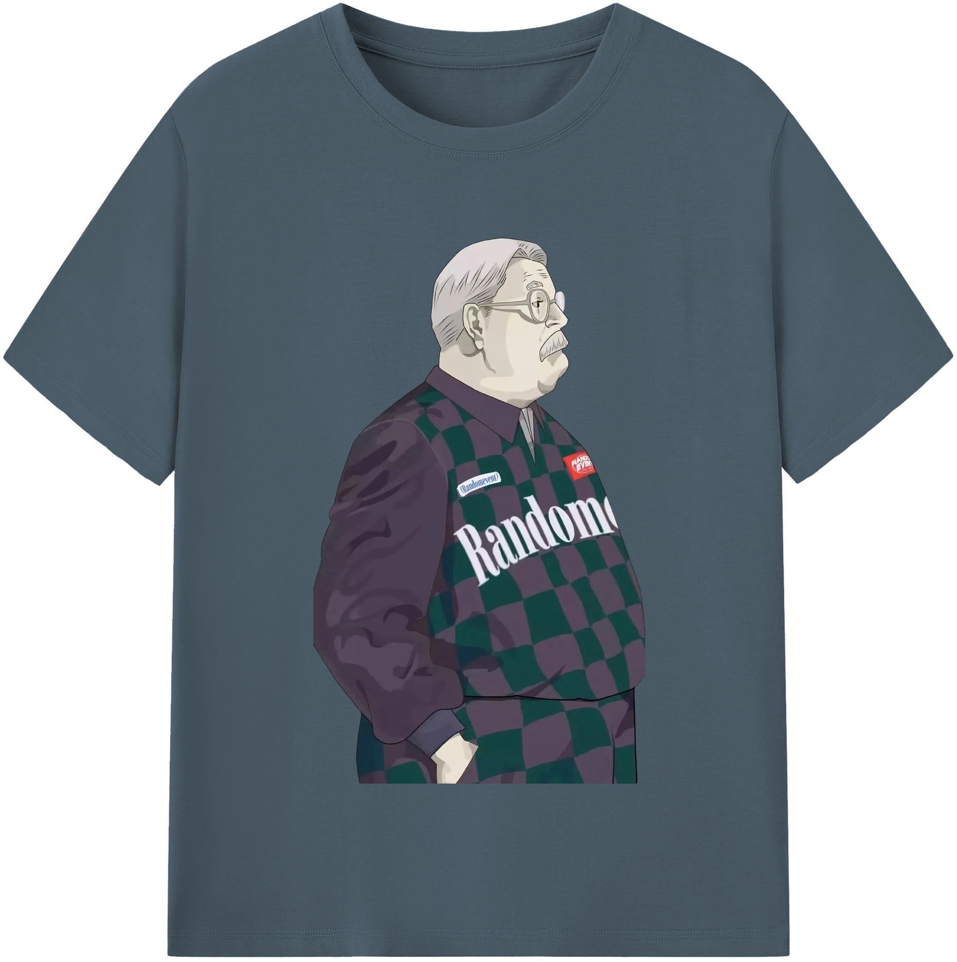SLAM DUNK／スラムダンク 綿100％半袖Tシャツ（フロントプリント）